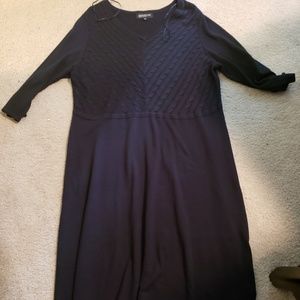 Black Sweater Dress - Jones New York